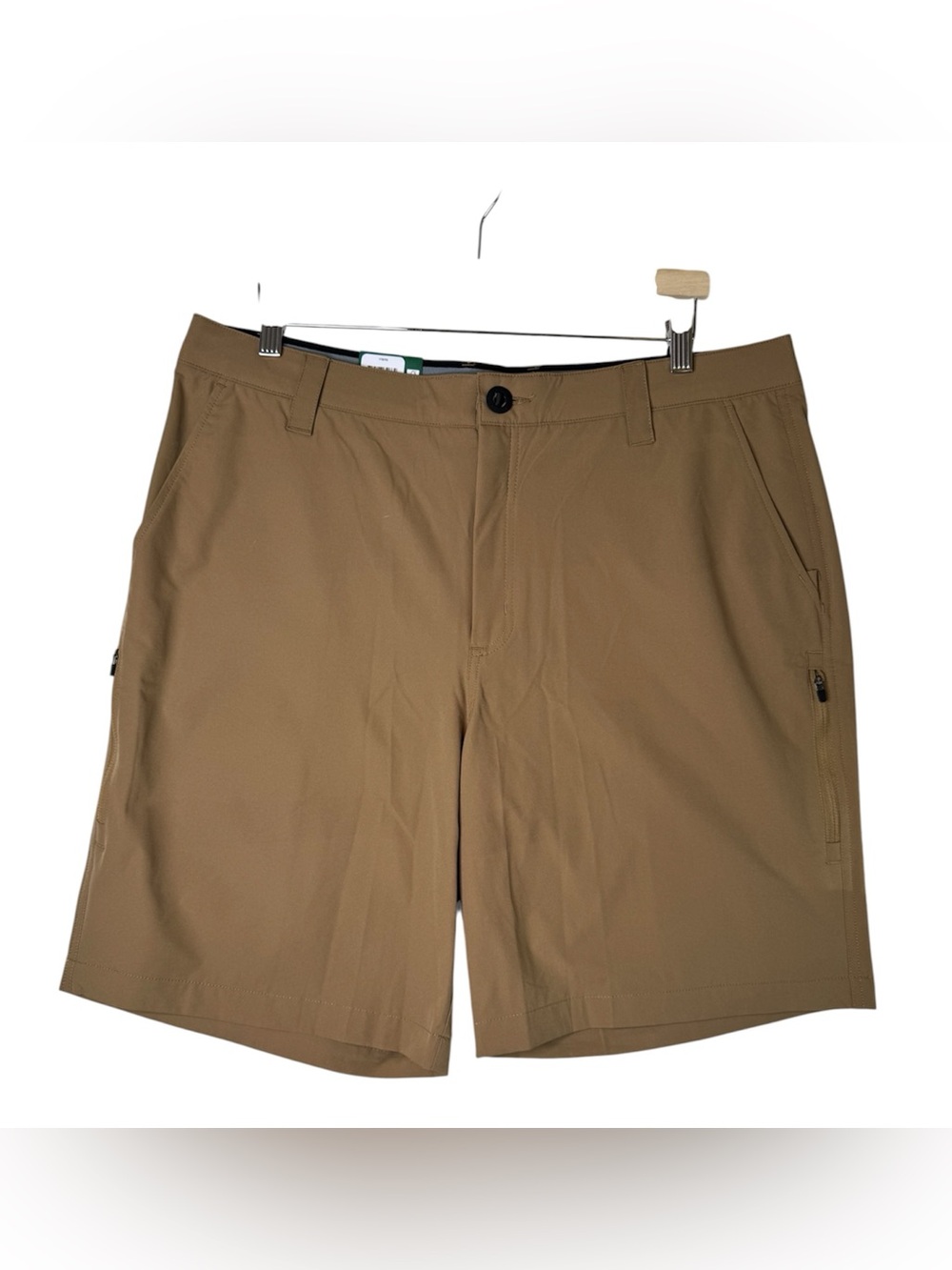 Orvis Tech Shorts Stretch Chino Tan Men's Size 36